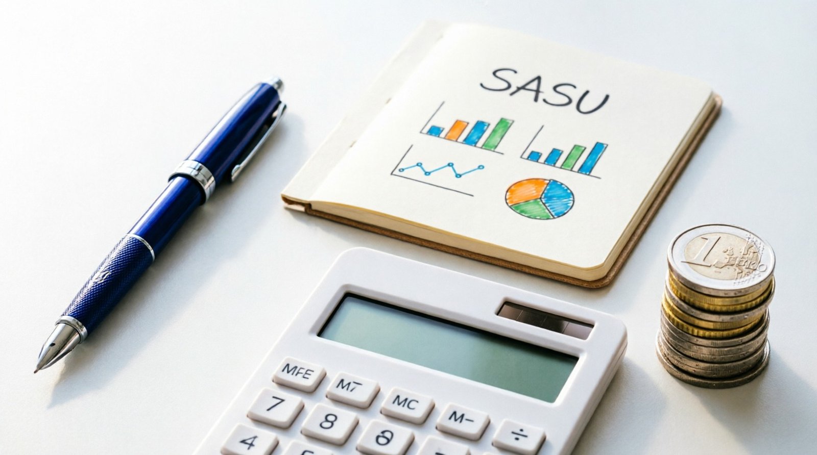 Calcul des coûts et charges d'une SASU sur documents financiers
